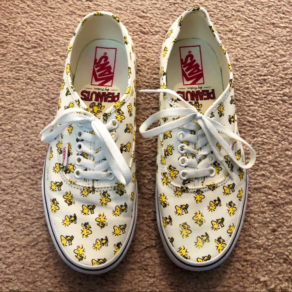 Rare Peanuts Woodstock Vans
